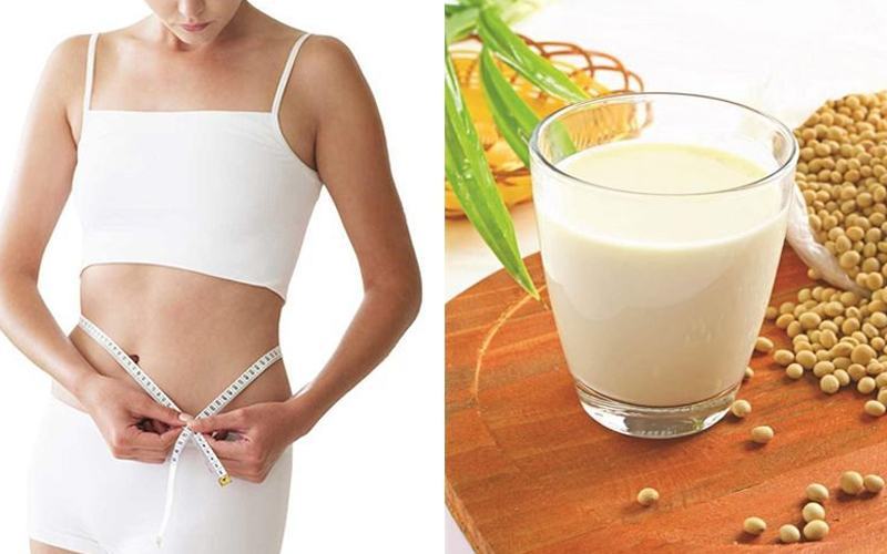 Uống sữa đậu nành có giảm cân không