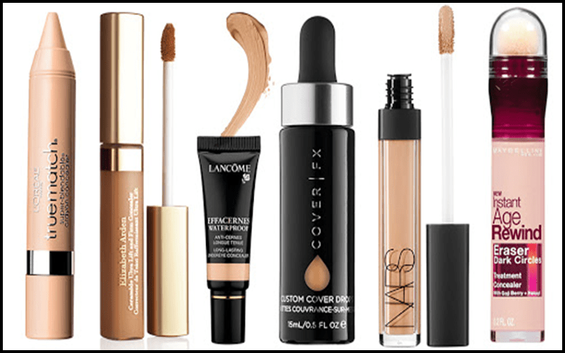 Các loại kem che khuyết điểm mắt màu tự nhiên