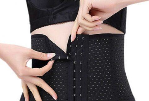Đeo nịt bụng có giảm eo không