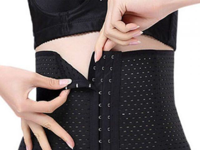 Đeo nịt bụng có giảm eo không