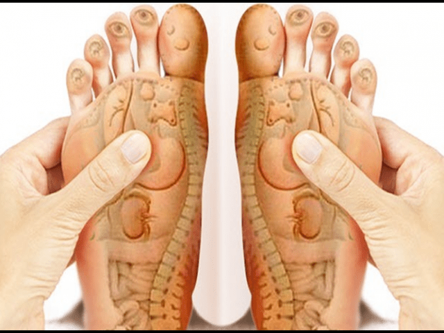 Cách massage chân