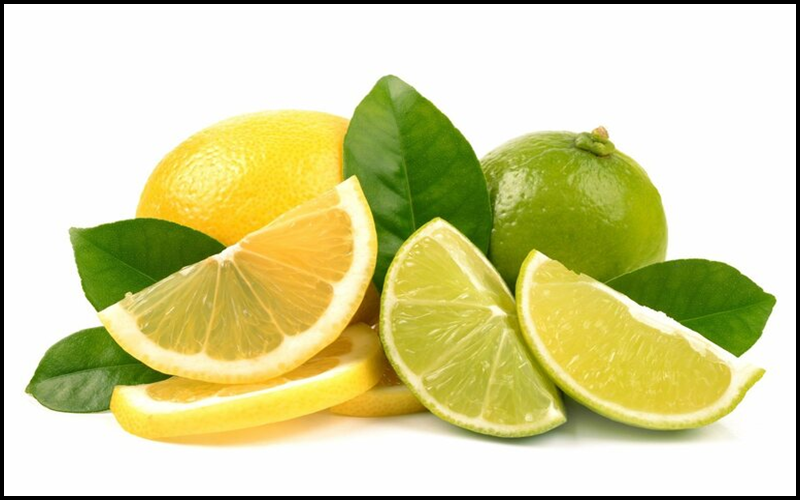 Thành phần trong chanh có tính chất tẩy nhẹ.