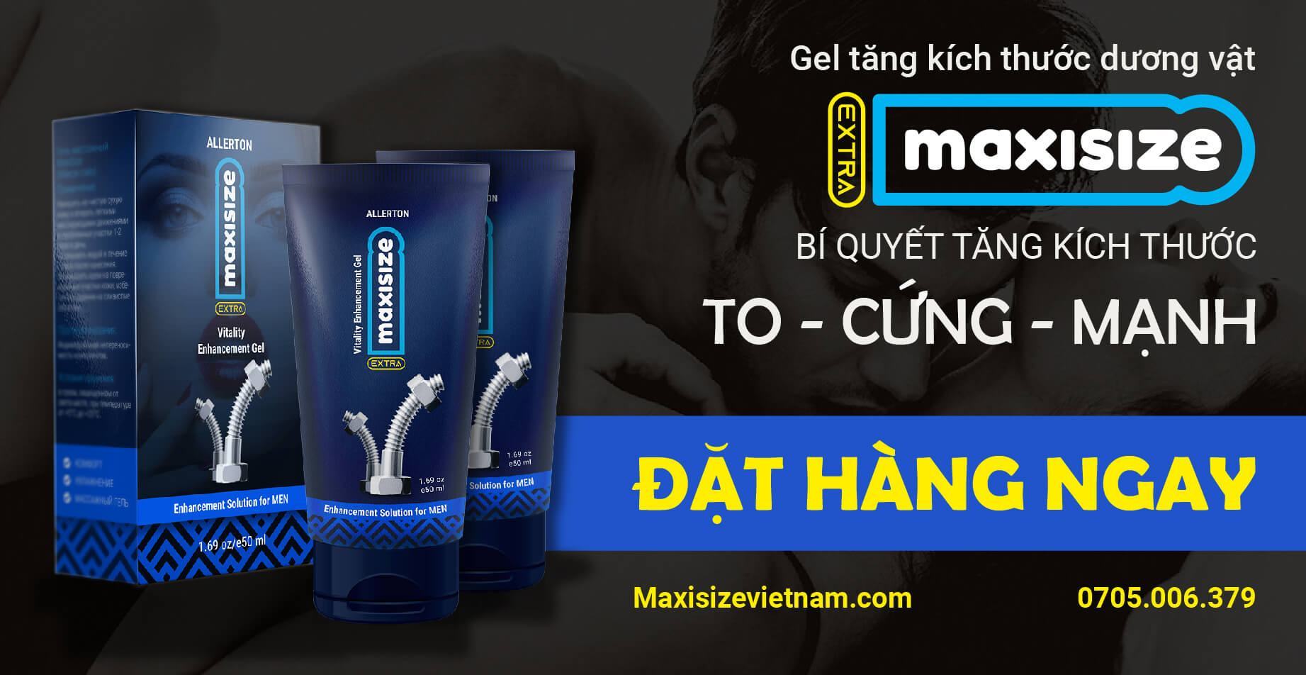 Mua gel Maxisize ở đâu