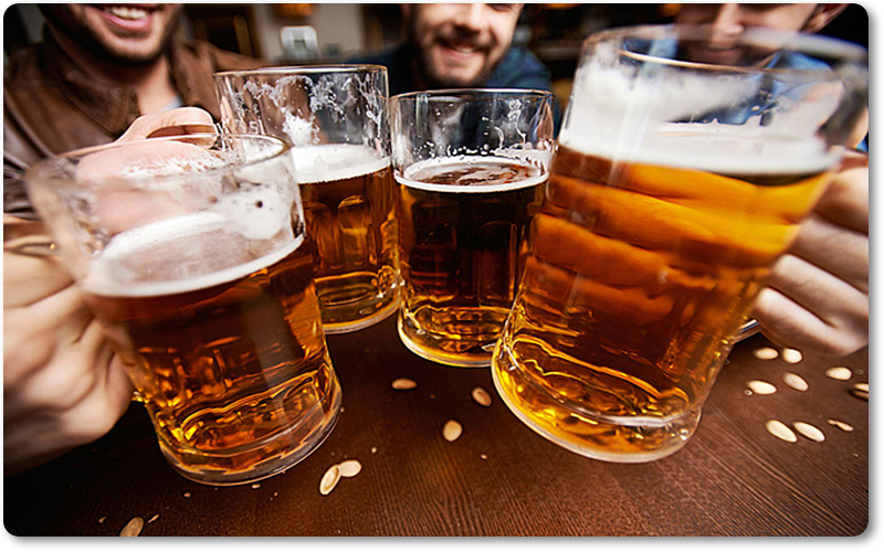 Để giúp nam giới tăng cường sức khỏe tinh trùng là nói không với rượu bia.