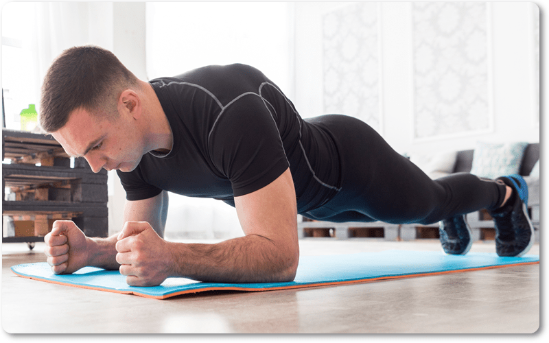 Bài tập này có thể giúp nam giới loại bỏ mỡ thừa, săn chắc cơ bụng, tăng sức bền thể chất.