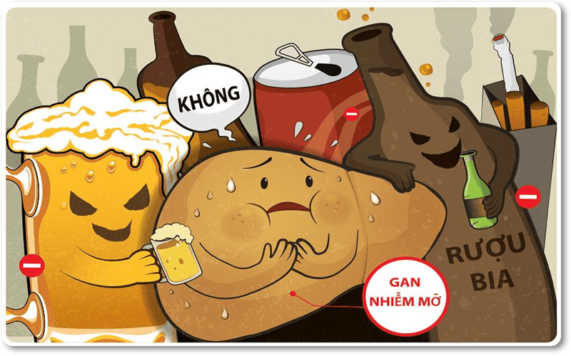 Ảnh hưởng của rượu bia đối với sức khỏe là gì? 
