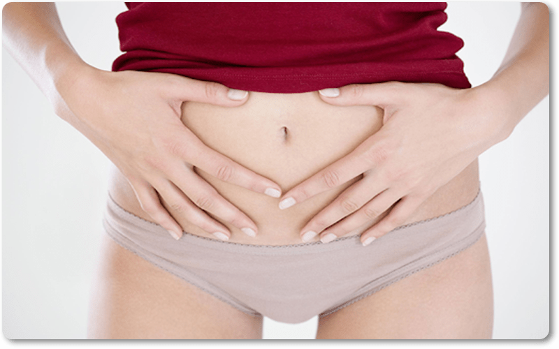 Đau bụng dưới gần mu