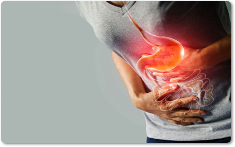 Đau bụng do loét dạ dày tá tràng thường xuất hiện ở giữa bụng
