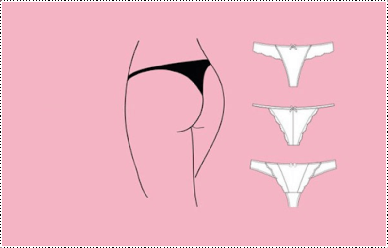 Quần lót khe nữ hiện nay có những kiểu hấp dẫn nào?