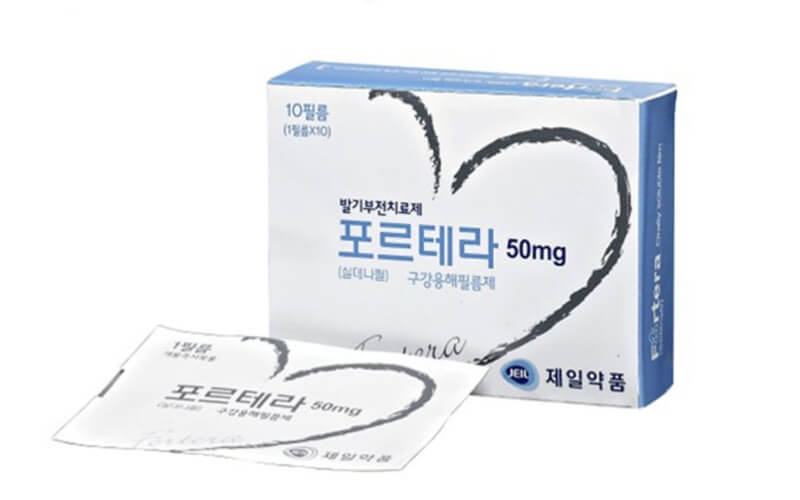 Kẹo ngậm tăng ham muốn Fortera - Viagra Hàn Quốc